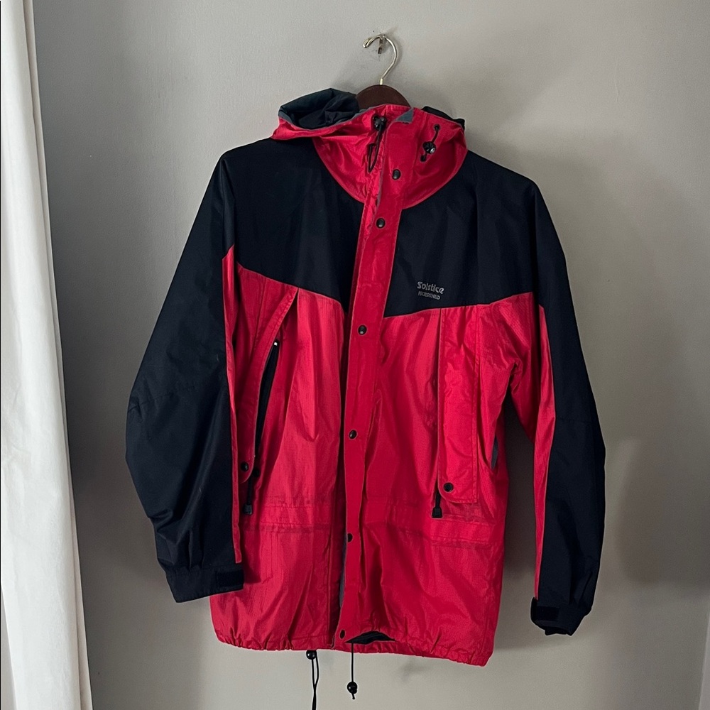 Solstice Red and Black Performance Jacket